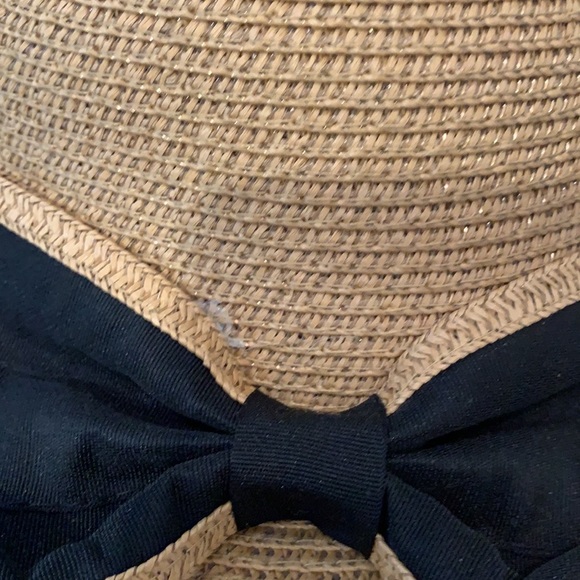 Straw hat with bow! main image 4
